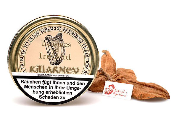 Treasures of Ireland Killarney Pipe tobacco 50g Tin Treasures of Ireland Killarney Pipe tobacco 50g Tin